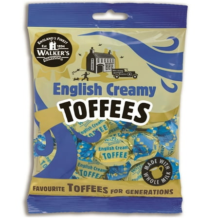 Walkers Nonsuch English Creamy Toffees 150g (Pack of 3)