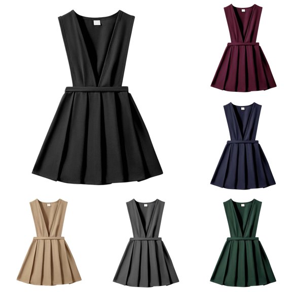 Toddler Dress Pleated Lightweight Trendy Lovely for School Modern Bright Airy Breathable Cute Special Dress Set