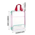 thumbnail image 3 of Komiseup Double-layer Zipper Puppy-shaped Document Bag A5 Large Capacity Tote Bag Student-specific Subject-categorized Test Paper Storage Bag, 3 of 7