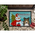 thumbnail image 3 of Carolines Treasures BB1862JMAT Snowman With Sheltie Indoor & Outdoor Mat- 24 x 36 in., 3 of 4