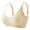 White, variant on Bras for Women Full Coverage Fitting Wireless Fitting Anti Sagging Everyday Comfortable Push Up Bra