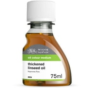 Winsor & Newton Sansodor Thickened Linseed Oil, 75ml (2.5oz) Bottle