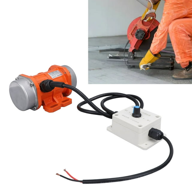 Motor De Vibración Sin Escobillas De CC, Construcción De aleación De Aluminio, Control De Velocidad 24 V 50 Hz IP65 Para Minería, Metalurgia, Carbón, Energía, Construcción,