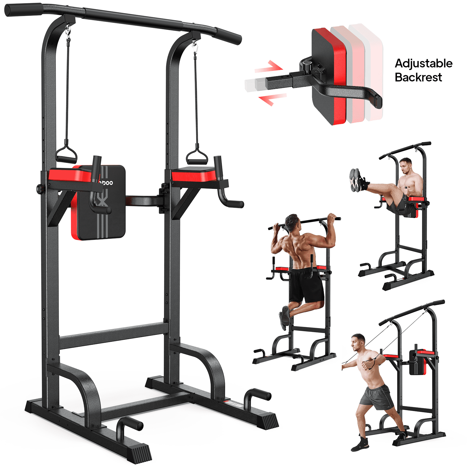 Gold's Gym XR 10.9 Power Tower with Push-Up, Pull-Up & Dip