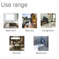 thumbnail image 6 of PiccoCasa 24"x16" Memory Foam Bath Mat Non-Slip Kitchen Rug, Gray, 6 of 6