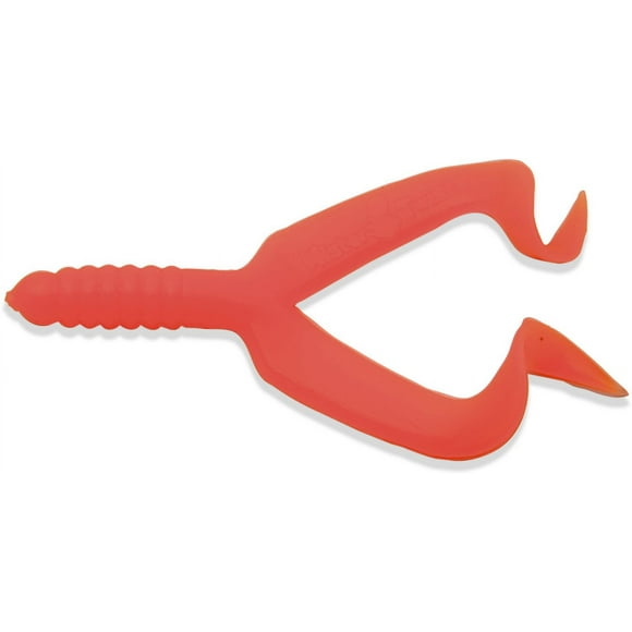Mister Twister DT7M 8 Double Tail 4" Lure Orange 4", Double Tail 4" Lure Orange 4"