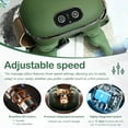 thumbnail image 3 of XIRQI Bionic Heated Massager,Portable Shiatsu Neck and Back Massager,Electric Deep Tissue 4D Kneading Massage,Simulated Human Hand Design for Pain Relief and Muscle Relax (Green), 3 of 7
