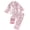 Red, variant on Baby Girls Silk Pajamas Set Daisy Floral Girl Button Down Long Sleeve Shirts and Pants Infant Satin Pj Lounge Set(Purple,2-3 Years)