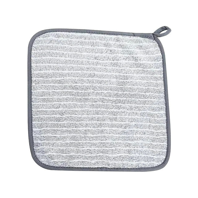 Clearance Sale Absorbent Cleaning Rags for Cleaning Sink, Pots, Pans, Kitchen Cleaning Non-Abrasive, Reusable and Washable Bar Rags for Kitchen Wine Glass Polishing Cloths