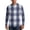 Dark Blue#0528N&10, variant on Long Sleeve T Shirt Men UPF 50+ Sun Protection Plaid Rash Guards for Men Cooling Breathable Summer Outdoor Beach Fishing Hiking Men's Sun Shirt Black S