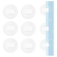 thumbnail image 4 of Shower Curtain Clips Windproof Spray Curtain Clips Self Adhesive Curtain Clips Self Adhesive Shower Liner Splash Guard, 4 of 9