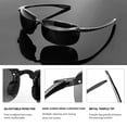 thumbnail image 4 of Lentes de Sol WISTON W8003 Polarizados TR90 Sin Aro para Hombre y Mujer, 4 of 6