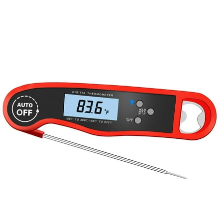 

Dengmore Food Thermometer Electronic Timing Multifunctional Barbecue Thermomete