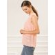 thumbnail image 4 of Allegra K Blusa Top Sin Mangas Cuello Alto Estampado De Corazones Para Mujer Rojo S, 4 of 6