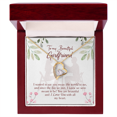 thumbnail image 1 of To My Girlfriend You are My World Forever Necklace w Message Card, 1 of 8