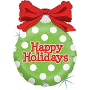 Holiday Polka Dots Ornamental Mylar Ball