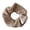 Coffee, variant on Aellinatey Large Volumed Scrunchie Lightweight Fabric Hair Cord For Most Hairstyles