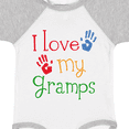 thumbnail image 4 of Inktastic I Love My Gramps Cute Grandkids Boys or Girls Baby Bodysuit, 4 of 5