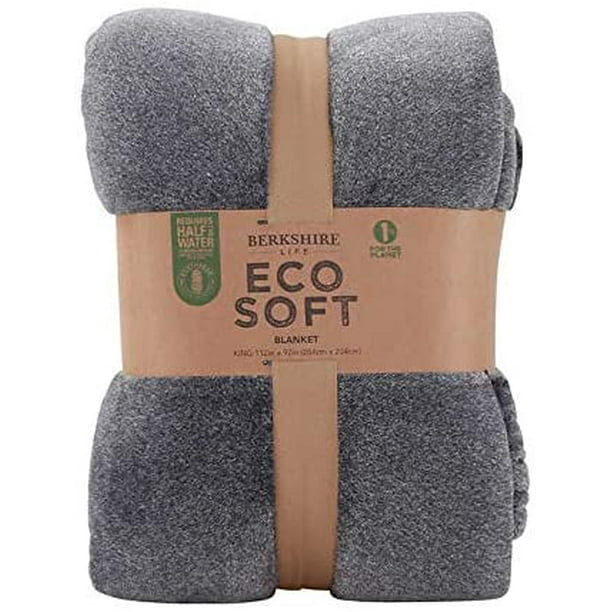 Berkshire Life EcoSoft Queen Blanket Gray