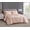 Blush, variant on Chezmoi Collection Eleanora 7-Pieces Bed in a Bag Comforter Set with Sheets, Ruffled Edge Trim Double Brushed Microfiber Lightweight All Season Bedding Set, Full, Aqua