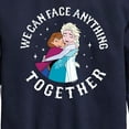 thumbnail image 3 of Frozen - We Can Face Anything - Toddler And Youth Crewneck Fleece Sweatshirt, 3 of 5