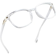 LifeArt Blue Light Blocking Glasses, Anti Eyestrain, Computer Reading Glasses, Gaming Glasses, TV Glasses for Women and Men, Anti Glare (Clear, +3.00 Magnification)