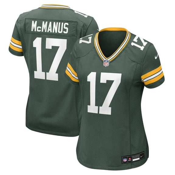 Women's Nike Brandon McManus Green Green Bay Packers Team Game Jersey