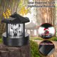 thumbnail image 4 of Faro Led Con Energía Solar, 1 Paquete De Lámpara Giratoria De 360 Grados Ip44, Estatua Impermeable, Luces Giratorias Para Jardín, Decoración Al Aire Libre Muyoka Hogar, 4 of 7