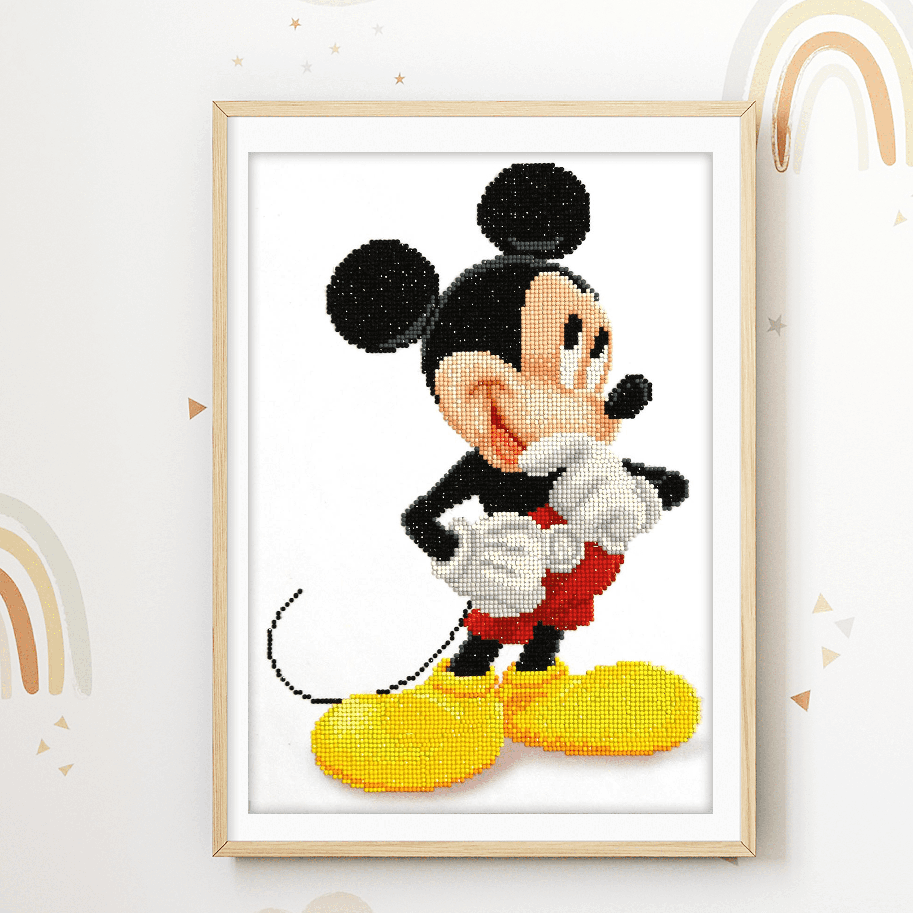Diamond Painting Kit Intermed Mickey