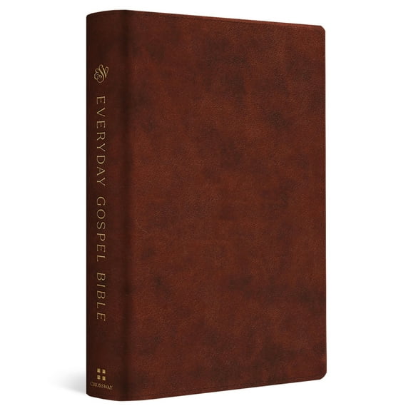 ESV Everyday Gospel Bible: Connecting Scripture to All of Life (Trutone, Chestnut), (Hardcover)