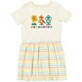 thumbnail image 3 of Inktastic Robotics Team Robot Lover Girls Toddler Dress, 3 of 5