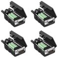 thumbnail image 1 of 4Packs VGA DB15 3 Row Solderless Male/Female Quick Connector, 3+9 D-SUB 15 Pin Port Terminal Breako, 1 of 5