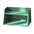 thumbnail image 3 of Organizador de encimera de madera, soporte para cosméticos, regalos, organizador de maquillaje, almacenamiento de madera Azul Verde, 3 of 9