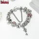 thumbnail image 2 of Seialoy, pulseras con colgante de llave de corazón Chapado en plata para mujeres, pulsera Original con cuentas de corona de princesa para niñas, joyería para esposa Tan Jianjun  unisex, 2 of 2