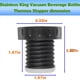 thumbnail image 4 of 2X Tapón de Bebida con Aislamiento Al Vacío para Botella de Boca THERMOSS de Acero Inoxidable Classic con Aislamiento Al Vacío, 40 Onzas. Tienda de Repuestos., 4 of 5