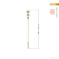 thumbnail image 4 of Angara Necklace - Natural Diamond Lariat Necklace in 14K Rose Gold for Women | April Birthstone Jewelry, Birthday, Anniversary, Christmas, Jewelry Gift for Women, 4 of 9