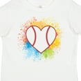 thumbnail image 4 of Inktastic Baseball Sports Heart Girls Toddler T-Shirt, 4 of 5