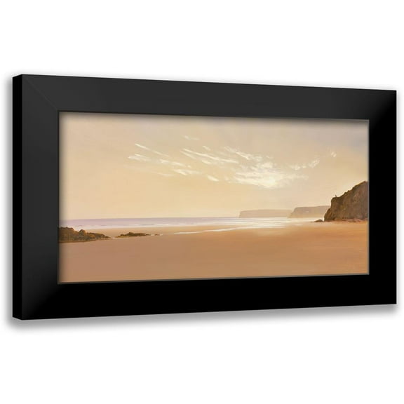 Lee, Spencer 14x9 Black Modern Framed Museum Art Print Titled - BEYOND THE BREAKERS I