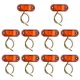 thumbnail image 2 of Luz señal marcador lateral Duokon 10 piezas 2 LED para coche camión remolque 10-30 V, 2 of 8