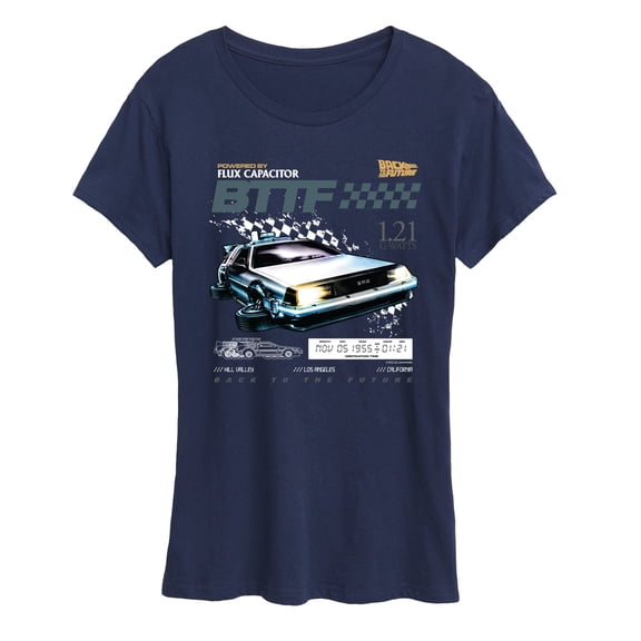 Back To The Future - Speedway - Women's Short Sleeve Graphic T-Shirt