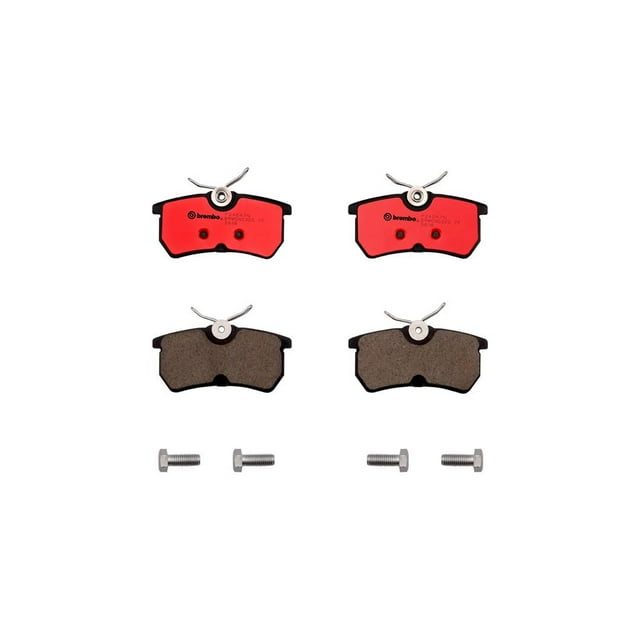 Brembo Brake Pad P24047N NAO; FMSI Number D886-7763; Ceramic; Set Of 4; With Hardware