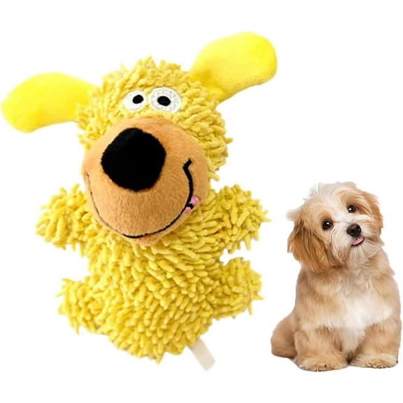 Lettuce Pets Squeaky Dog Plush Toy - Soft, Durable & Interactive Chew Toy for Small, Medium, and Large Dogs, Perfect for Playtime and Training