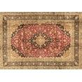thumbnail image 1 of Ahgly Company Indoor Rectangle Medallion Brown Traditional Area Rugs, 6' x 9', 1 of 4