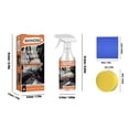 thumbnail image 3 of Hovilon Multipurpose Foam Cleaning Spray, Refurbishment Agent For Automotive Plastic Parts Waxing, Maintenance, Glazing, Decontamination And Cleaning Of The Interior Of The Dashboard 4 OZ, 3 of 9