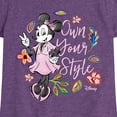 thumbnail image 3 of Disney - Own Your Style - Toddler & Youth Girls Short Sleeve Graphic T-Shirt, 3 of 5