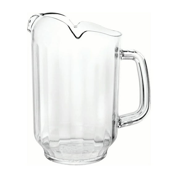 Excellante 64 oz water pitcher, three spouts, clear color, polycarbonate, comes in each