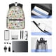 thumbnail image 4 of Fotbe Rabbit And Butterfly Mochila Ligera Casual para Laptop para Hombres y Mujeres, Mochila Impermeable de Uso Diario, Mochila para Universidad, 4 of 6