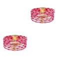 thumbnail image 3 of QualitChoice Bracelet Multi-layers Magnetic Buckle Leather Multi-colored Leopard Print Valentines Day Gifts Bracelets Hand Jewelry Pink 2Set, 3 of 6