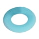 thumbnail image 4 of Anillo amortiguador para sordina de saxofón, ligero, para práctica de instrumentos, elimina el ruido de silicona Saxofón alto cian, 4 of 9