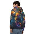 thumbnail image 4 of Honeii Neon Seahorse Underwater Realm Print Hoodies for Men, Pullover & Full Zip, Breathable Zip up Hoodie, Sweatshirt-X-Large, 4 of 5